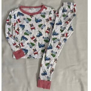 Magnolia Baby Pima‎ Cotton Christmas Pajamas size 8